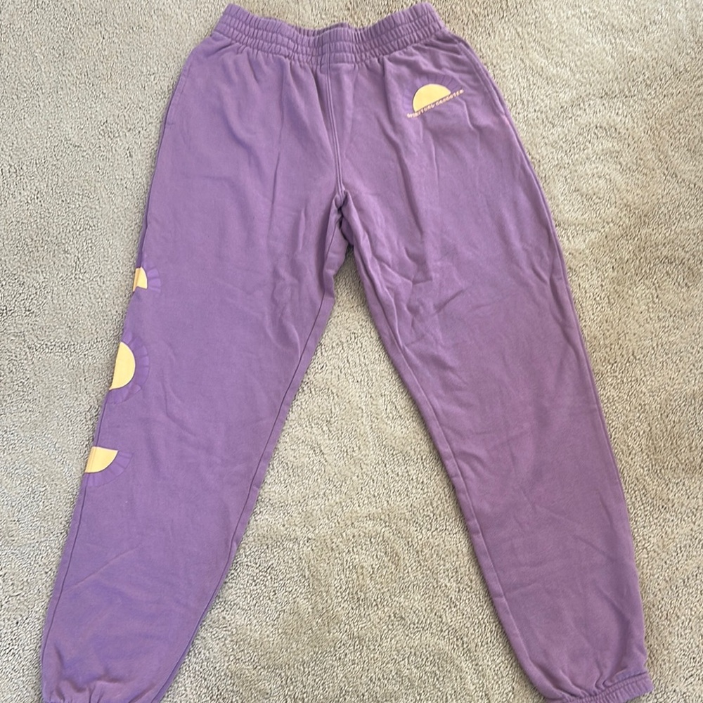 Purple Kids Jogger Pants